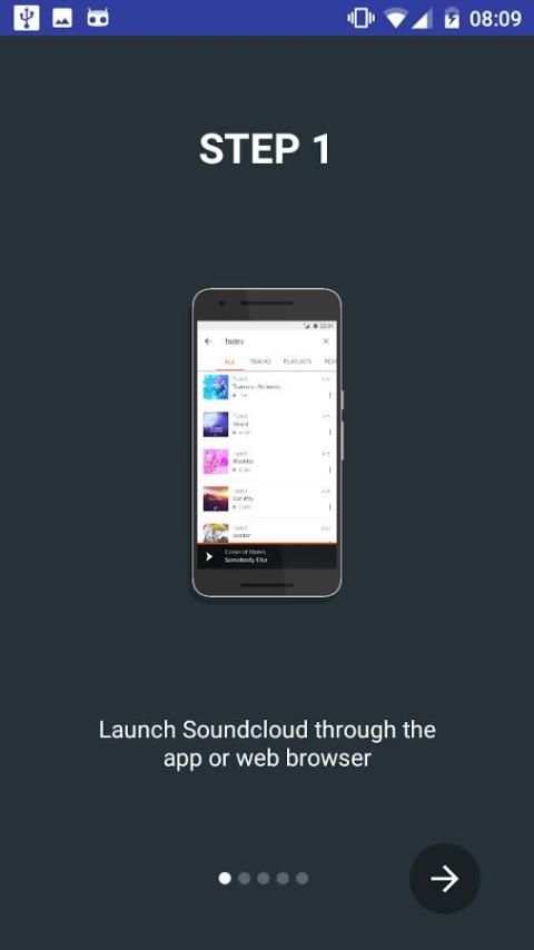 Soundload for Soundcloud 1 تصوير الشاشة
