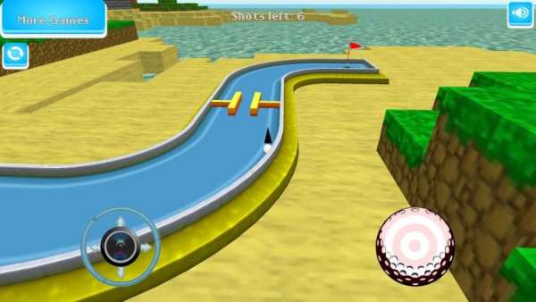 Crazy Mini Golf 6 تصوير الشاشة