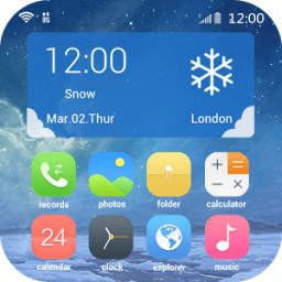 Тема Starry Sky Launcher иконка