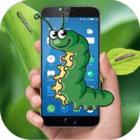caterpillar in phone joke on 9Apps