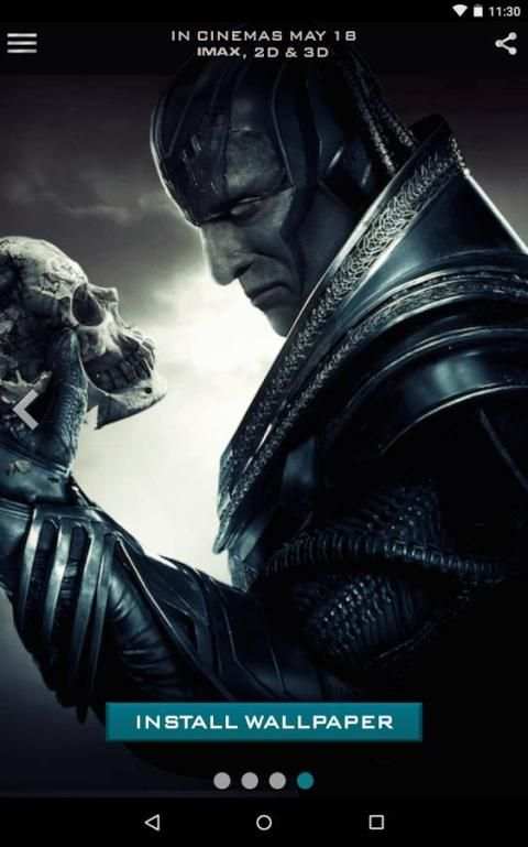 X-Men Live Wallpaper скриншот 3
