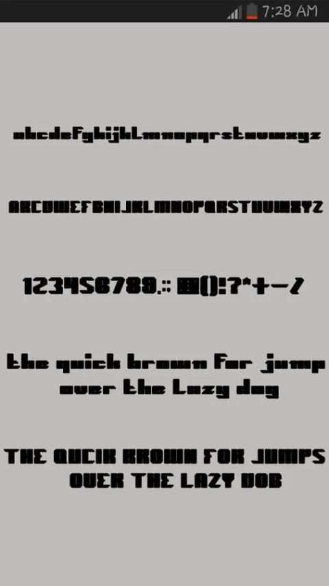Arabic Fonts for Android 4 تصوير الشاشة