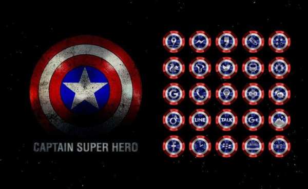 Captain Super Hero theme screenshot 6