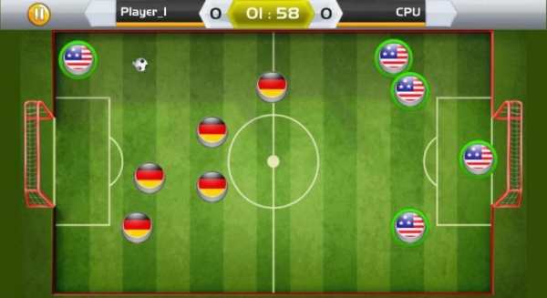 Mini Soccerstar screenshot 1