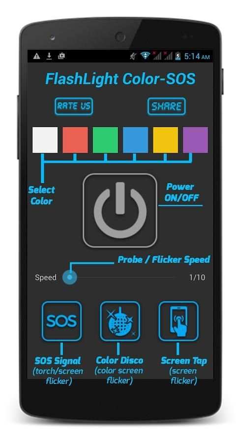 FlashLight LED Torch and SOS screenshot 14