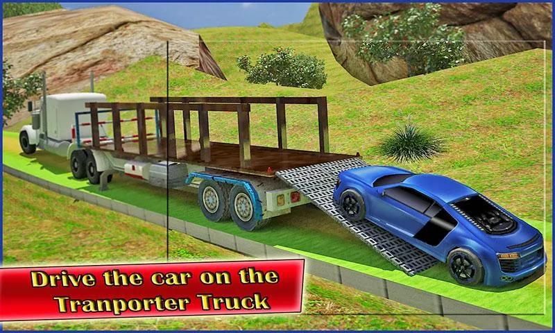 Offroad Car Transporter 2016 स्क्रीनशॉट 11