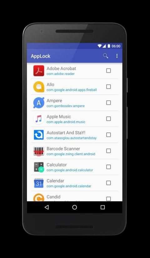 AppLock - Fingerprint support скриншот 5