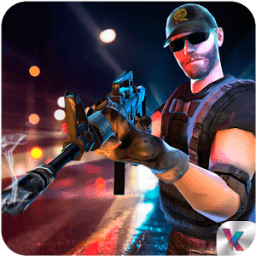 Полицейский снайпер супергерой иконка