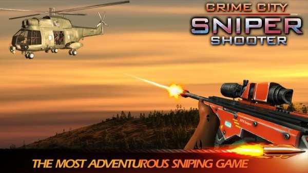 Crime City Sniper Shooter screenshot 1