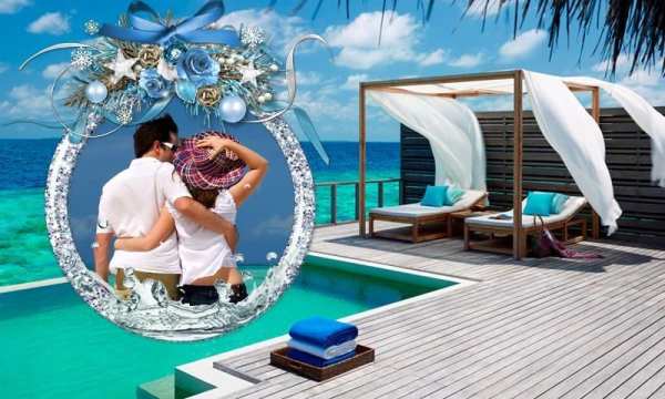 Honeymoon Photo Frames स्क्रीनशॉट 3