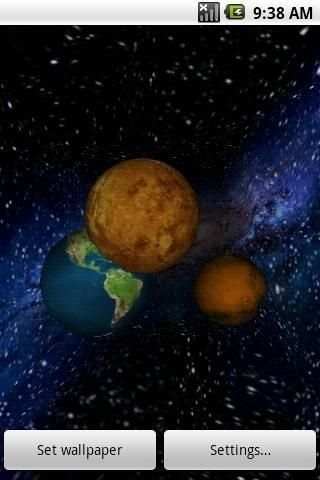 Solar System II 3D скриншот 2