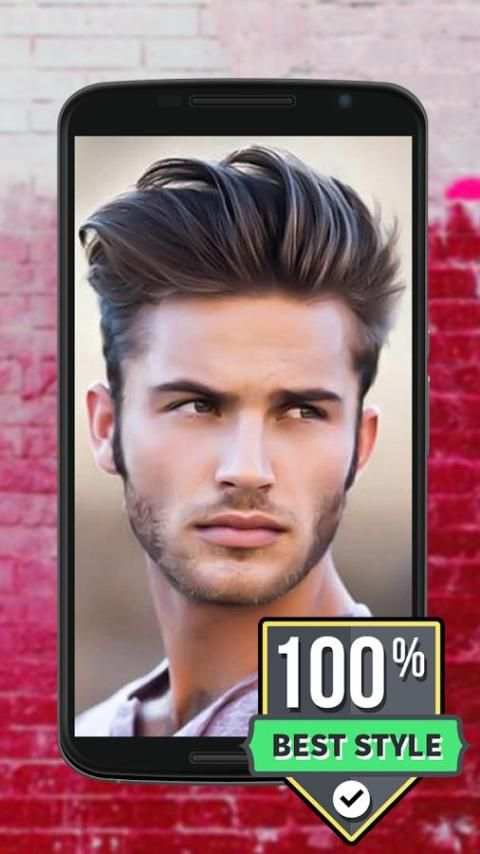 Gaya Rambut Pria Editor Foto screenshot 4