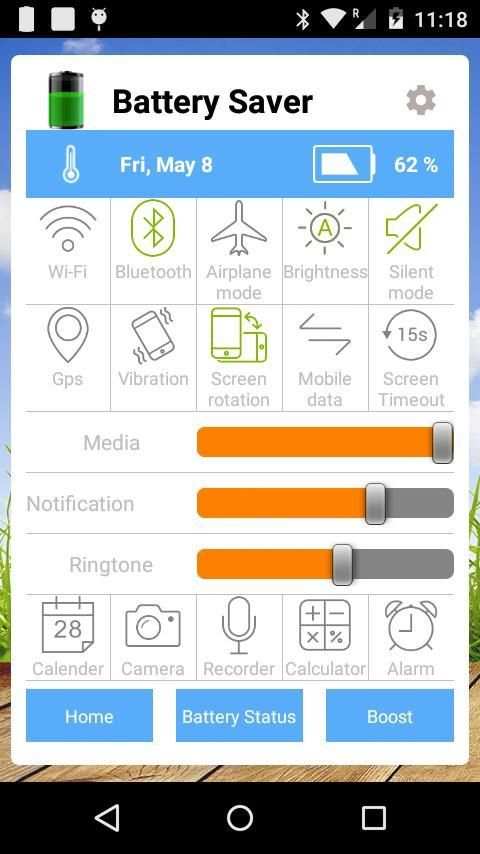 Battery saver screenshot 1