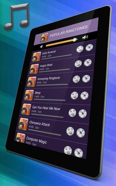 Popular Ringtones 3 تصوير الشاشة