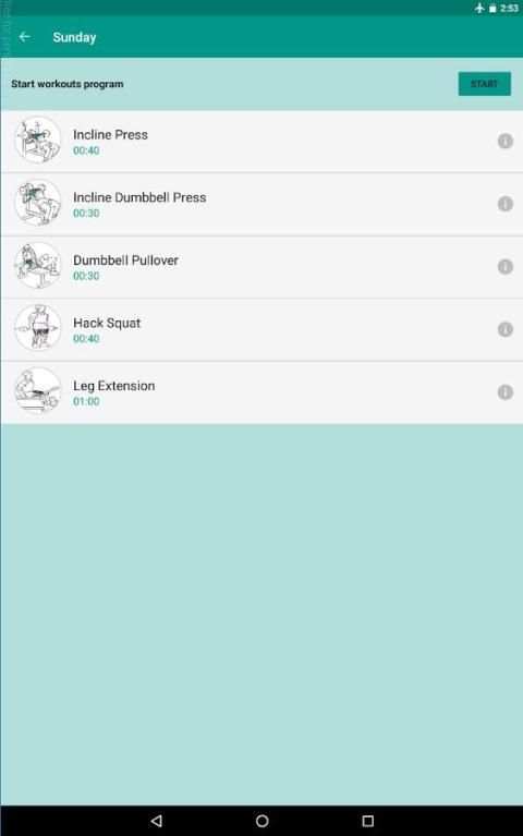 program kebugaran screenshot 2