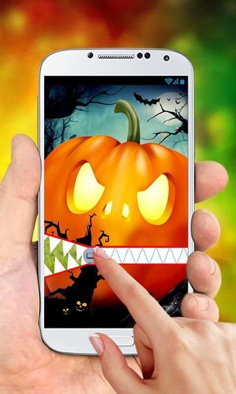 Halloween Zipper Lock Screen screenshot 4