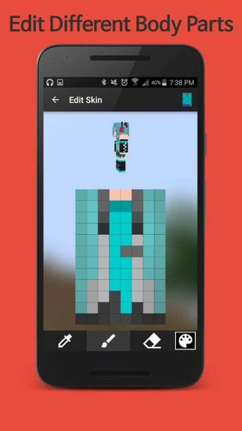 Skins for Minecraft Editor screenshot 19
