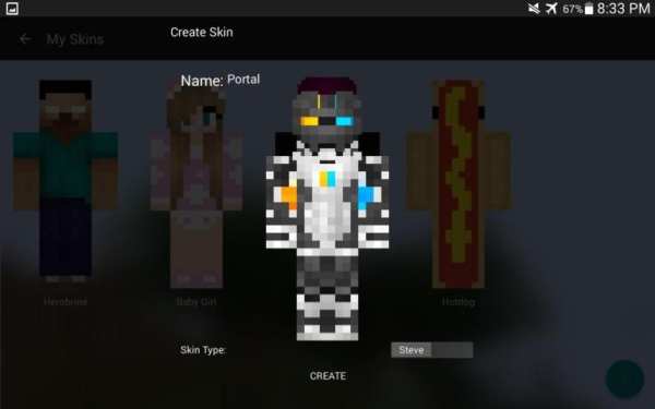 Skins for Minecraft Editor screenshot 3