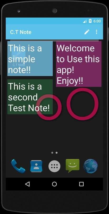 CT Note + Widget 3 تصوير الشاشة