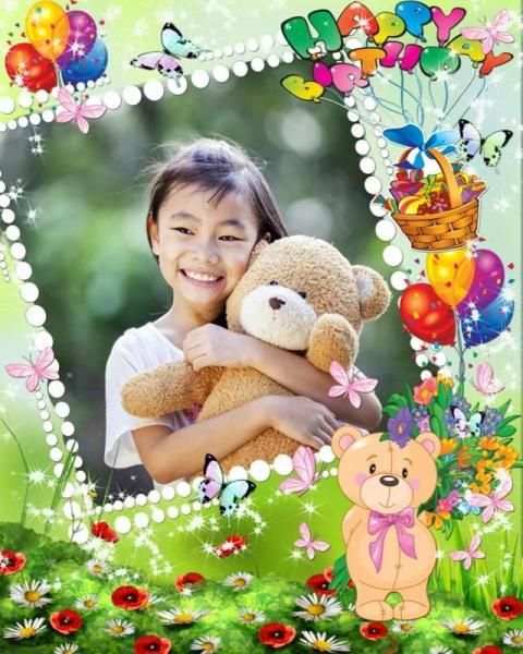 Happy Birthday Photo Frames 2 تصوير الشاشة