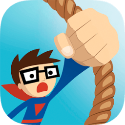 Rope Man Swing n Fly Superhero أيقونة