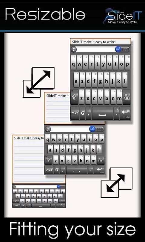 SlideIT Keyboard скриншот 5
