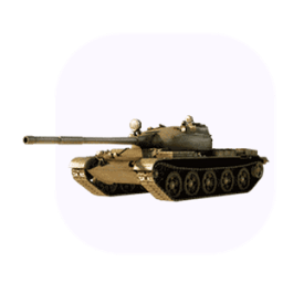 360° T-62A Tank Wallpaper أيقونة