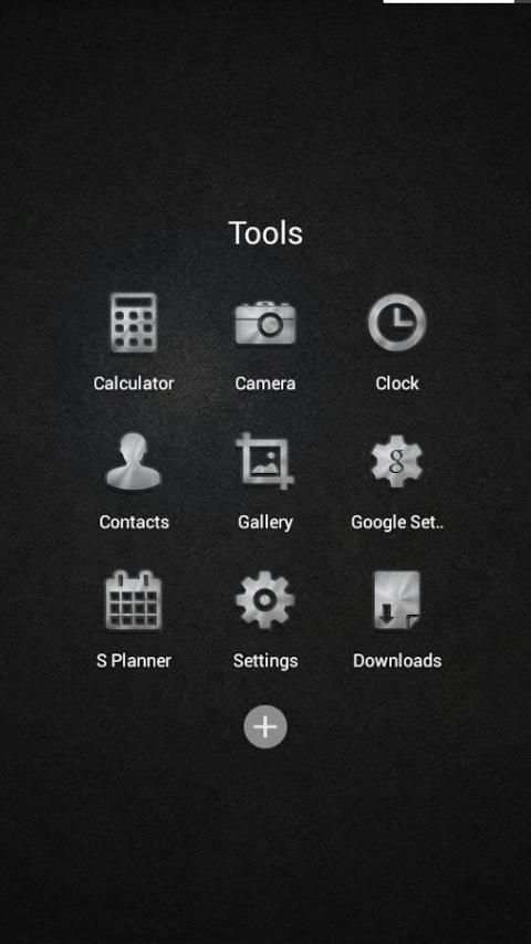 Heavy Metal SoloLauncher theme screenshot 1