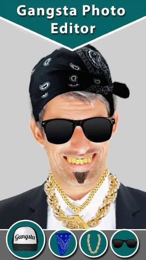Gangsta Photo Editor скриншот 1