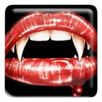 Vampire Fangs Photo Stickers