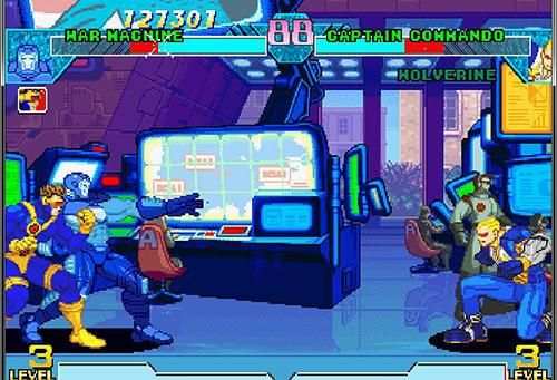 Marvel vs. Capcom: Clash of super heroes screenshot 3