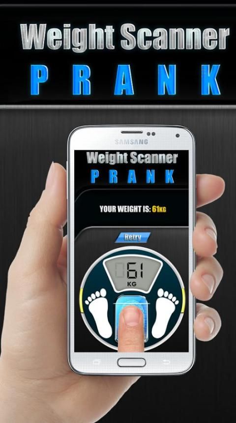 Weight Scanner Prank 1 تصوير الشاشة