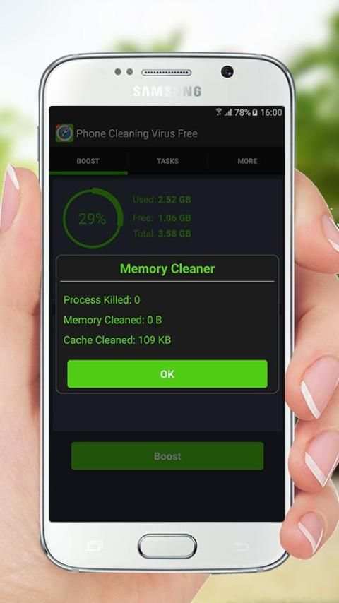 Phone Cleaning Virus Free screenshot 2
