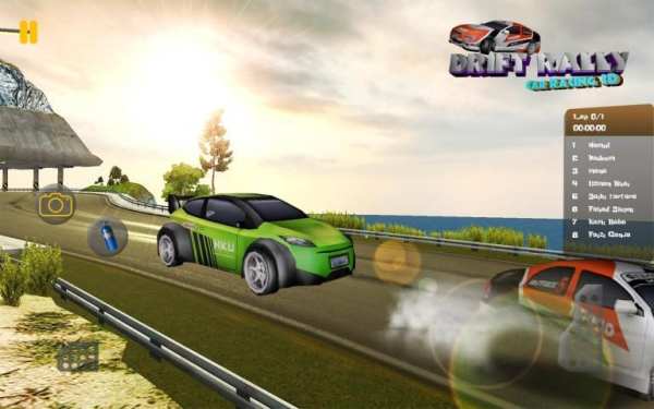 Drift Rally Car Racing 3D 1 تصوير الشاشة