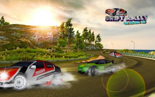 Drift Rally Car Racing 3D скриншот 3