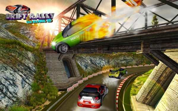 Drift Rally Car Racing 3D 2 تصوير الشاشة