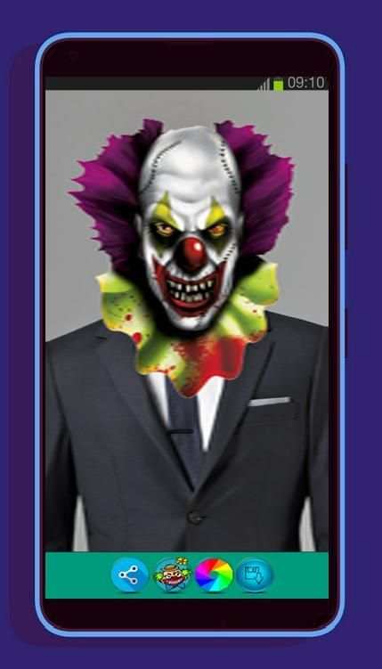 Scary Clown - Face Changer Pro 4 تصوير الشاشة