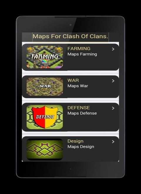 Maps for Clash of Clans 2016 скриншот 5