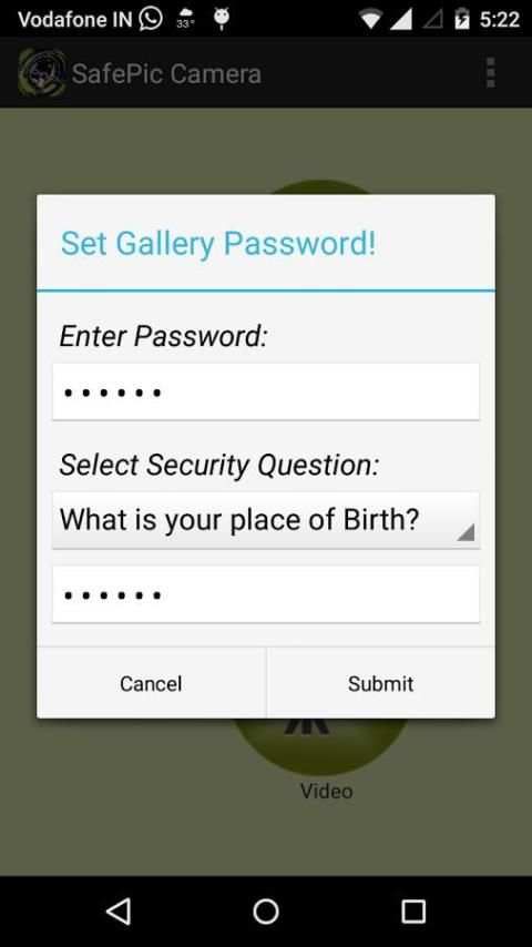 SafePic Camera स्क्रीनशॉट 5