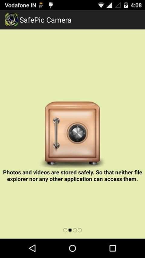 SafePic Camera स्क्रीनशॉट 7