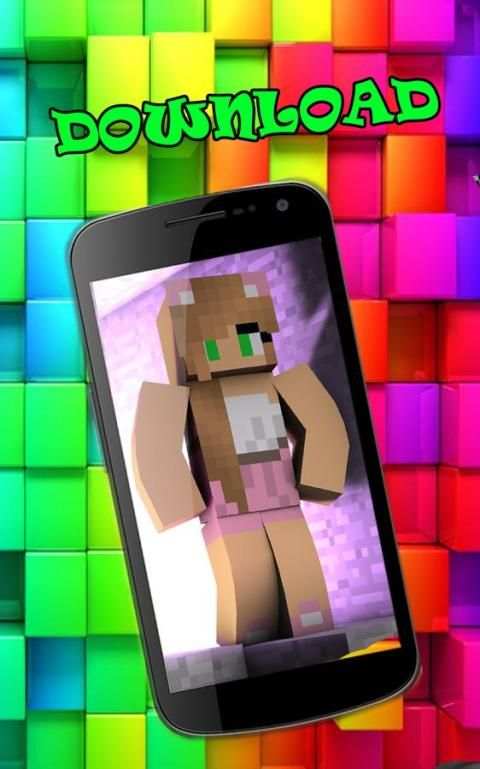 Girls skins for minecraft pe screenshot 3