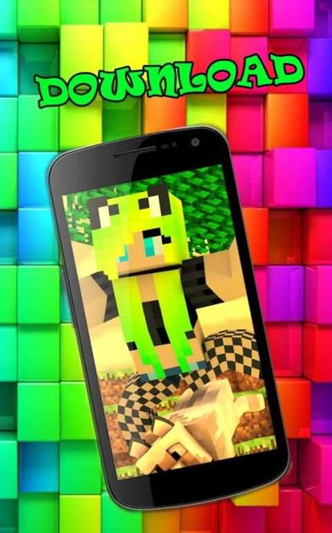 Girls skins for minecraft pe screenshot 2