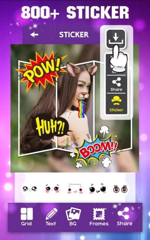 Cute Photo Collage Plus screenshot 1