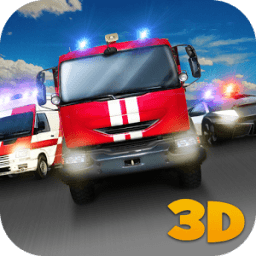 Emergency Car Racing Fever 3D आइकन