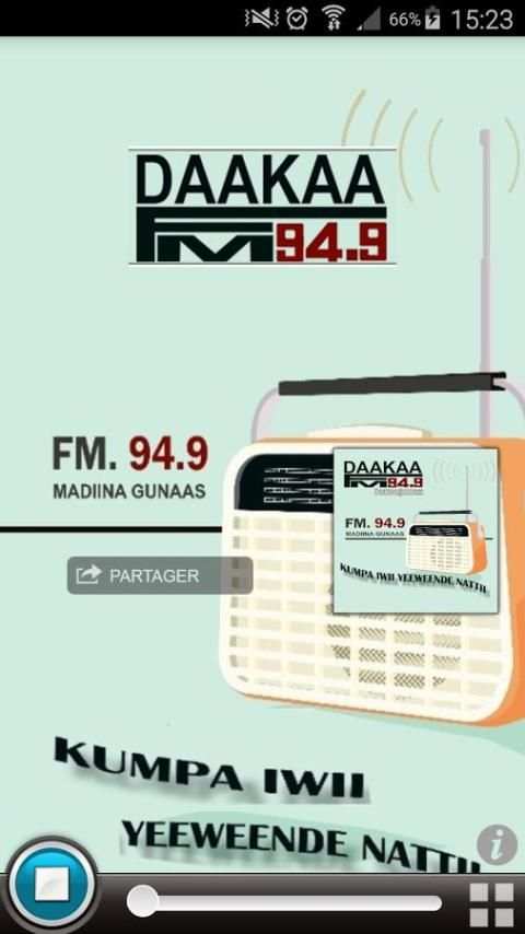 Daakaafm screenshot 2