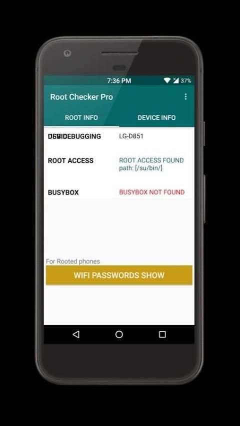 Root Checker (Pro) स्क्रीनशॉट 4