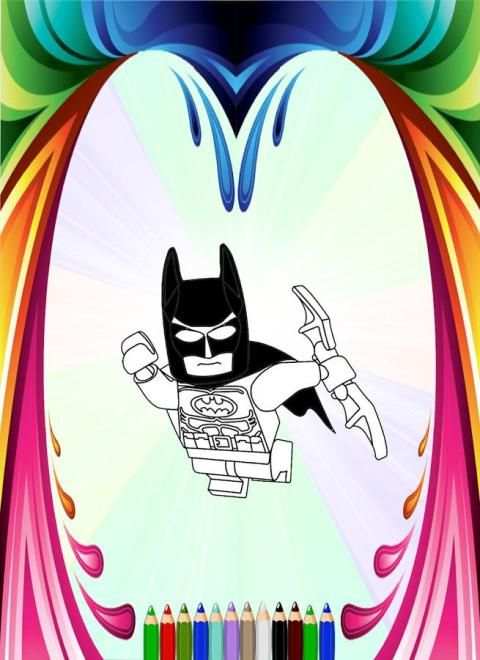 How To Color Lego Batman Hero screenshot 5