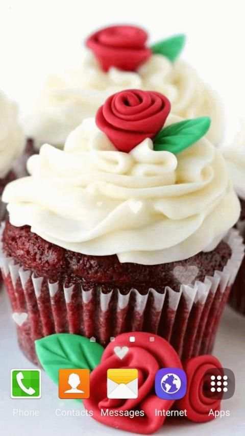 Cupcake Live Wallpaper screenshot 2
