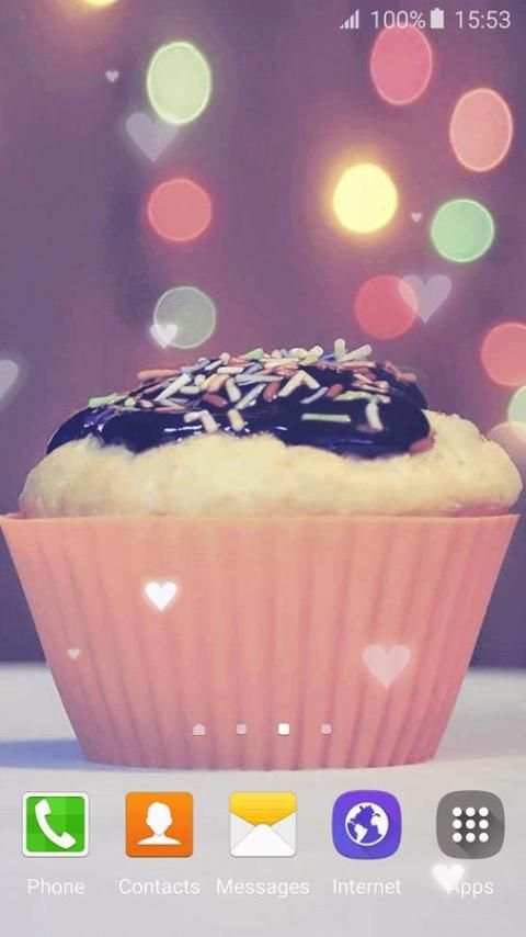 Cupcake Live Wallpaper screenshot 4