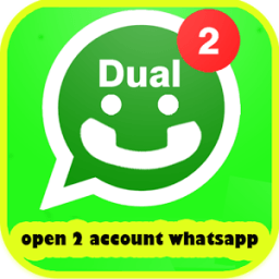 Open 2 Accounts Whatsap Prank icon